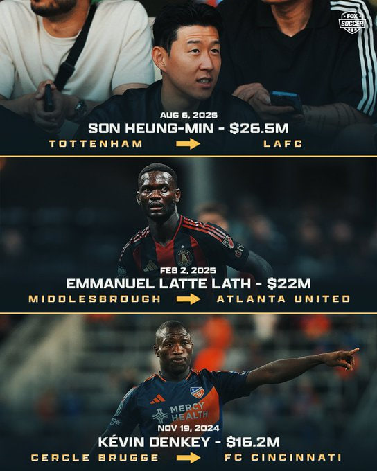 سون گرانترین انتقال در MLS