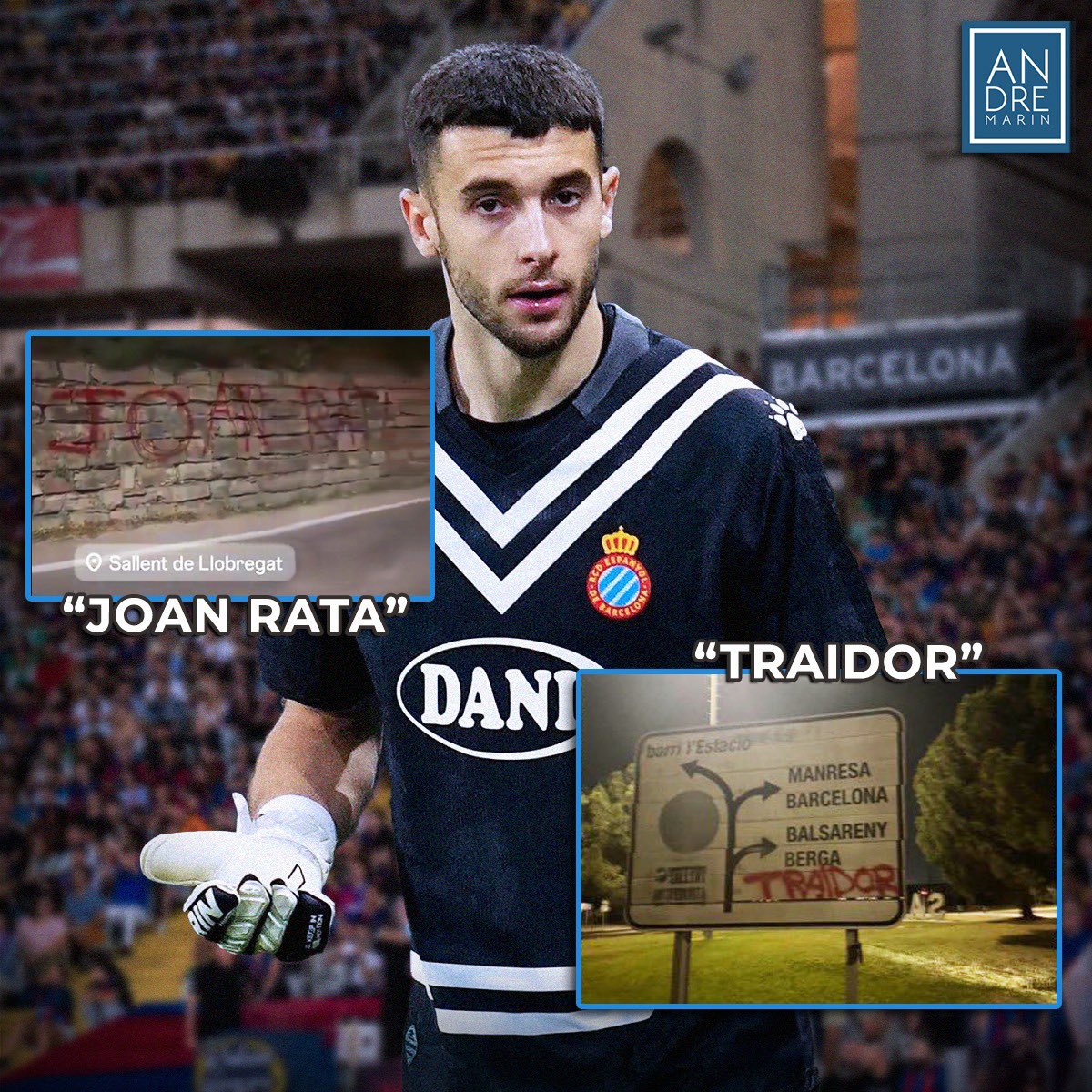 حمله بی‌سابقه به خوان گارسیا به جرم انتقال به بارسلونا 