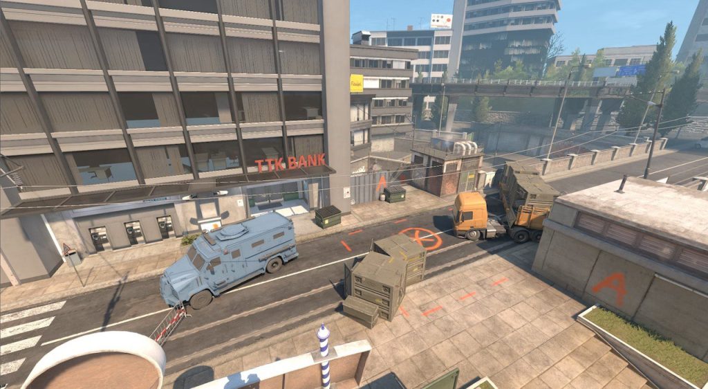 نقشه Overpass بازی کانتر