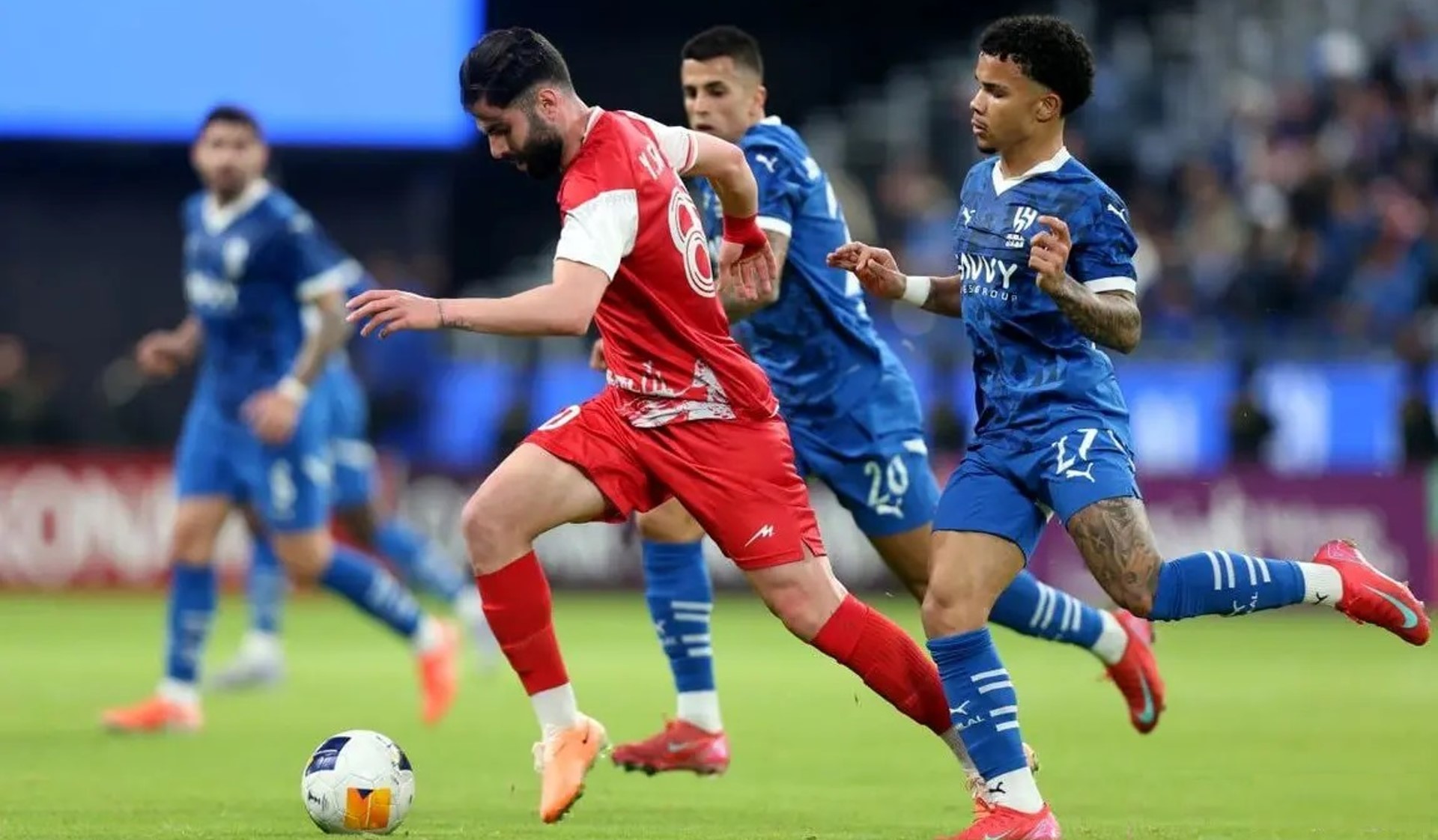 یاسین سلمانی هافبک پرسپولیس تهران - لیگ برتر ایران